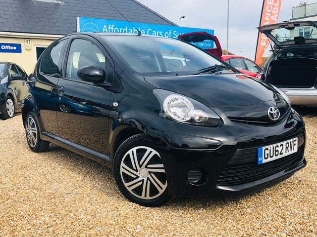 2012 62 Toyota Aygo 1.0 VVT-I ICE 5d 68 BHP