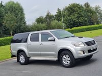 USED 2012 12 TOYOTA HI-LUX 2.5 HL3 4X4 D-4D DCB 142 BHP REVERSING CAMERA + TOW BAR
