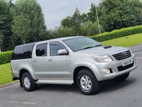 USED 2012 12 TOYOTA HI-LUX 2.5 HL3 4X4 D-4D DCB 142 BHP REVERSING CAMERA + TOW BAR