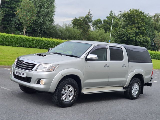 2012 12 Toyota HI-Lux 2.5 HL3 4X4 D-4D DCB 142 BHP