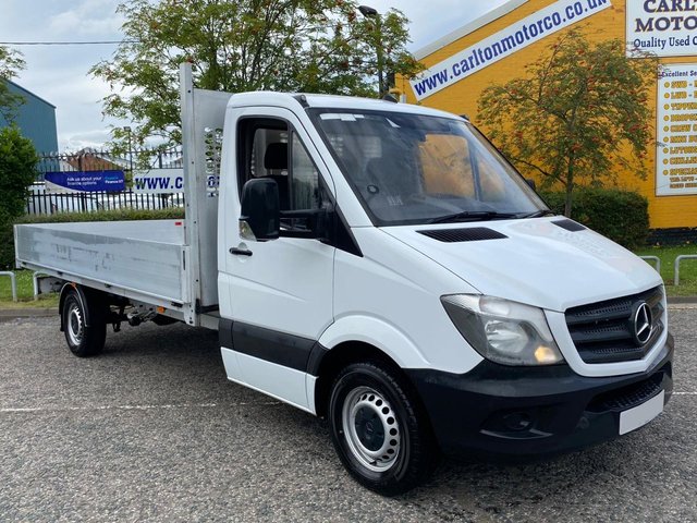 2017 67 Mercedes-Benz Sprinter 314CDI 140 DROPSIDE ALLOY BODY 4.1m