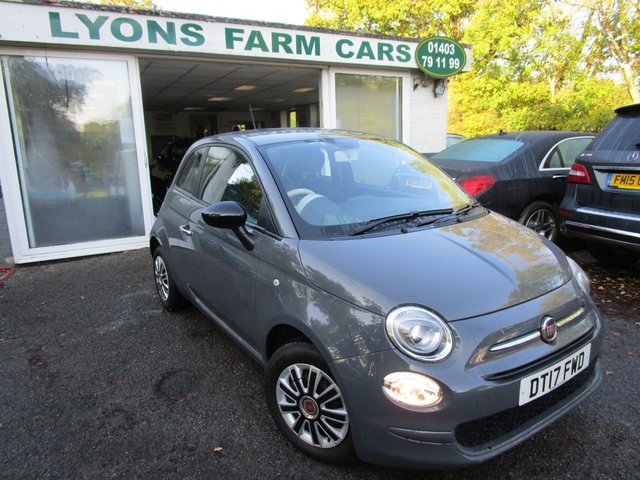 2017 17 Fiat 500 1.2 POP 3d 69 BHP NEW SHAPE *BLUETOOTH*