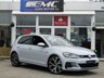 USED 2018 18 VOLKSWAGEN GOLF 2.0 GTD TDI DSG 5d 182 BHP Finished in WHITE SILVER PEARL with contrasting GREY sports interior. This is a low mileage classic HOT HATCH. Comes with LED run Lights, Virtual Dash, SAT NAV, DAB, B/Tooth, 19" ALLOYS, Cruise, Power Folding Mirrors and Park Sensors. Performance as the name suggests is very lively and makes an Ideal quick Family Hatch. Listers Loughborough,VW DEALER serviced at 10447 miles, and at 23725 miles on 29/6/2020.