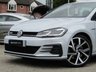 USED 2018 18 VOLKSWAGEN GOLF 2.0 GTD TDI DSG 5d 182 BHP Finished in WHITE SILVER PEARL with contrasting GREY sports interior. This is a low mileage classic HOT HATCH. Comes with LED run Lights, Virtual Dash, SAT NAV, DAB, B/Tooth, 19" ALLOYS, Cruise, Power Folding Mirrors and Park Sensors. Performance as the name suggests is very lively and makes an Ideal quick Family Hatch. Listers Loughborough,VW DEALER serviced at 10447 miles, and at 23725 miles on 29/6/2020.