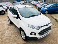 USED 2014 64 FORD ECOSPORT 1.5 TITANIUM 5d 110 BHP SUV with Bluetooth Phone & Climate Control