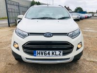 USED 2014 64 FORD ECOSPORT 1.5 TITANIUM 5d 110 BHP SUV with Bluetooth Phone & Climate Control