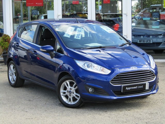 2015 15 Ford Fiesta 1.5 ZETEC TDCI 5d 74 BHP