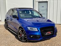 USED 2015 13 AUDI Q5 3.0 SQ5 TDI QUATTRO 5d 309 BHP B&O+REV CAM+SEPANG BLUE+READ SPEC!!