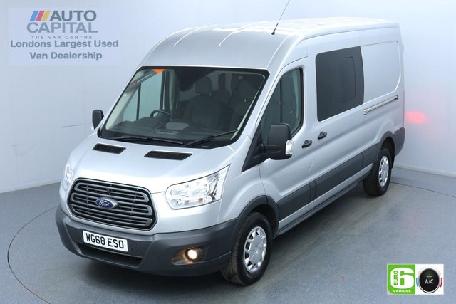 2018 68 FORD TRANSIT 2.0 350 Trend L3 H2 130 BHP 6 Seats Combi Euro 6 Low Emission
