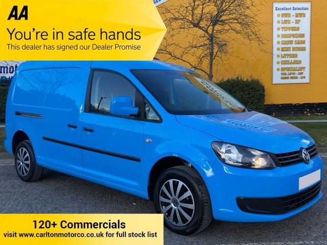 2015 15 Volkswagen Caddy Maxi C20 TDI STARTLINE 101 BHP TWIN SIDE DOORS AIR CON