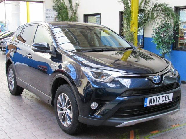 2017 17 Toyota Rav4 2.5 VVT-I BUSINESS EDITION PLUS TSS 5d 197 BHP