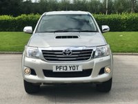 USED 2013 13 TOYOTA HI-LUX 3.0 INVINCIBLE 4X4 D-4D DCB 169 BHP NO VAT + TIMING BELT CHANGED !