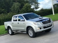 USED 2013 63 TOYOTA HI-LUX 3.0 INVINCIBLE 4X4 D-4D DCB 169 BHP LEATHER + CHOICES OF 7  IN STOCK