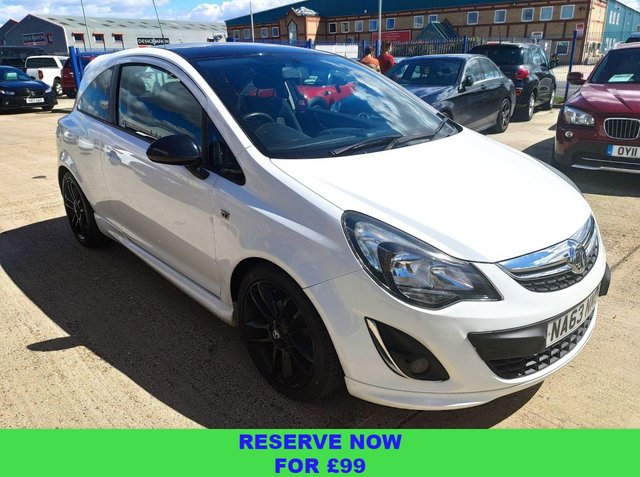 2013 63 VAUXHALL CORSA 1.2 LIMITED EDITION 3d AIR CON FSH 12 MONTH MOT CLEAN