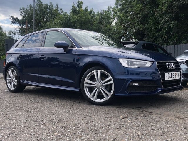 2016 16 Audi A3 2.0 TDI S LINE NAV 5d 148 BHP