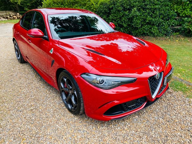 2017 17 Alfa Romeo Giulia 2.9 V6 BITURBO QUADRIFOGLIO 4d 503 BHP