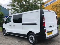 USED 2015 65 VAUXHALL VIVARO 2900 L2H1 CDTI 115 LWB [ 6 SEATER / CREW ] PANEL VAN 