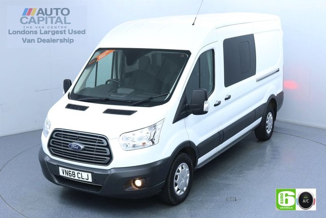 2018 68 FORD TRANSIT 2.0 350 Trend L3 H2 130 BHP 6 Seats Combi Euro 6 Low Emission