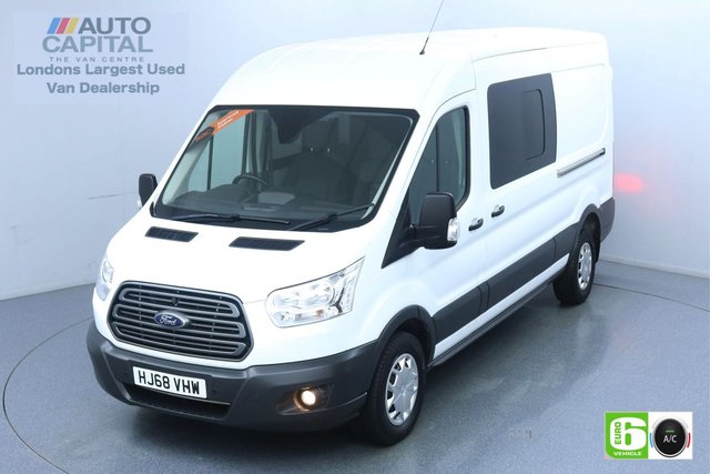2018 68 FORD TRANSIT 2.0 350 Trend L3 H2 130 BHP 6 Seats Combi Euro 6 Low Emission