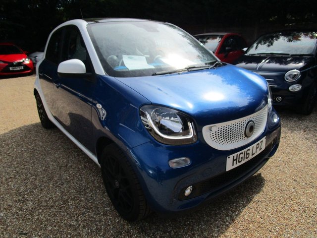 2016 16 Smart Forfour 1.0 PROXY PREMIUM PLUS 5d 71 BHP