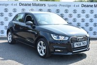 USED 2016 66 AUDI A1 1.0 SPORTBACK TFSI SPORT 5d 93 BHP MYTHOS BLACK LOW MILEAGE/FSH