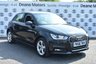 USED 2016 66 AUDI A1 1.0 SPORTBACK TFSI SPORT 5d 93 BHP MYTHOS BLACK LOW MILEAGE/FSH