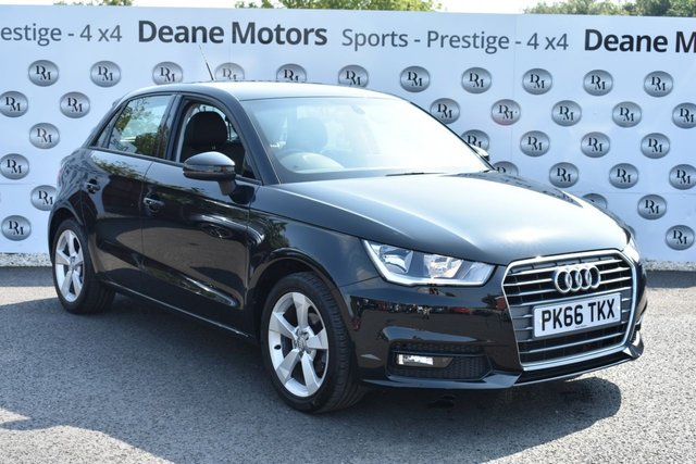 2016 66 Audi A1 1.0 SPORTBACK TFSI SPORT 5d 93 BHP