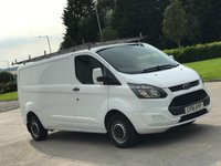 USED 2016 16 FORD TRANSIT CUSTOM 2.2 290 LR P/V 124 BHP FULL SERVICE HISTORY + 2 KEYS