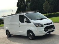 USED 2016 16 FORD TRANSIT CUSTOM 2.2 290 LR P/V 124 BHP FULL SERVICE HISTORY + 2 KEYS