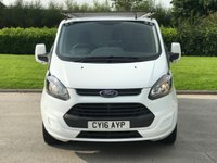 USED 2016 16 FORD TRANSIT CUSTOM 2.2 290 LR P/V 124 BHP FULL SERVICE HISTORY + 2 KEYS