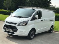 USED 2016 16 FORD TRANSIT CUSTOM 2.2 290 LR P/V 124 BHP FULL SERVICE HISTORY + 2 KEYS