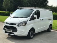 USED 2016 16 FORD TRANSIT CUSTOM 2.2 290 LR P/V 124 BHP FULL SERVICE HISTORY + 2 KEYS