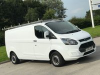 USED 2016 16 FORD TRANSIT CUSTOM 2.2 290 LR P/V 124 BHP FULL SERVICE HISTORY + 2 KEYS