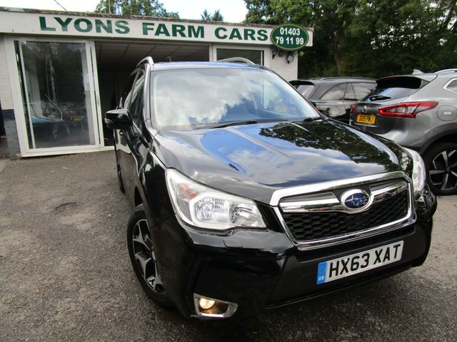 2013 63 Subaru Forester 2.0 I XT 5d 4x4 237 BHP AUTOMATIC FOUR WHEEL DRIVE *SAT NAV*