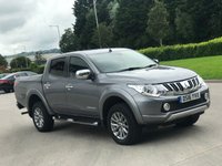 USED 2016 16 MITSUBISHI L200 2.4 DI-D 4X4 BARBARIAN DCB 178 BHP SAT NAV + CAMERA + 2 KEYS