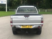 USED 2007 07 MITSUBISHI L200 2.5 4WD TROJAN LWB DCB 114 BHP FULL SERVICE HISTORY ! NO VAT
