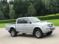 USED 2007 07 MITSUBISHI L200 2.5 4WD TROJAN LWB DCB 114 BHP FULL SERVICE HISTORY ! NO VAT