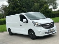 USED 2016 65 VAUXHALL VIVARO 1.6 2900 L2H1 CDTI P/V 89 BHP ** NO VAT ** NO VAT **  2 KEYS