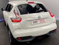 USED 2015 65 NISSAN JUKE 1.5 TEKNA DCI 5d 110 BHP PEARL WHITE/&pound;20TAX/LEATHER/NAV
