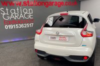USED 2015 65 NISSAN JUKE 1.5 TEKNA DCI 5d 110 BHP PEARL WHITE/&pound;20TAX/LEATHER/NAV