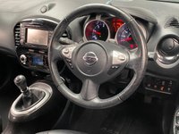 USED 2015 65 NISSAN JUKE 1.5 TEKNA DCI 5d 110 BHP PEARL WHITE/&pound;20TAX/LEATHER/NAV