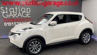 USED 2015 65 NISSAN JUKE 1.5 TEKNA DCI 5d 110 BHP PEARL WHITE/&pound;20TAX/LEATHER/NAV