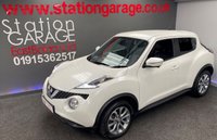 USED 2015 65 NISSAN JUKE 1.5 TEKNA DCI 5d 110 BHP PEARL WHITE/&pound;20TAX/LEATHER/NAV