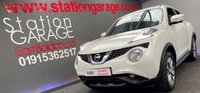 USED 2015 65 NISSAN JUKE 1.5 TEKNA DCI 5d 110 BHP PEARL WHITE/&pound;20TAX/LEATHER/NAV