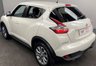 USED 2015 65 NISSAN JUKE 1.5 TEKNA DCI 5d 110 BHP PEARL WHITE/&pound;20TAX/LEATHER/NAV