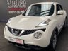USED 2015 65 NISSAN JUKE 1.5 TEKNA DCI 5d 110 BHP PEARL WHITE/&pound;20TAX/LEATHER/NAV