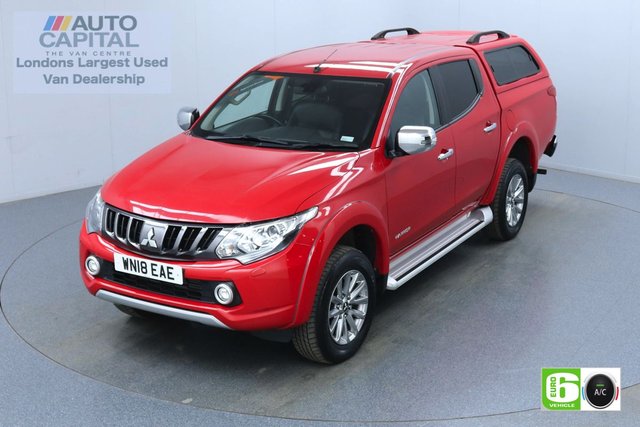 2018 18 MITSUBISHI L200 2.4 DI-D 4WD warrior Auto 180 Bhp Leather Seats Low Emission