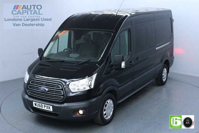 2018 68 FORD TRANSIT 2.0 350 Trend L3 H2 130 BHP 6 Seats Combi Euro 6 Low Emission