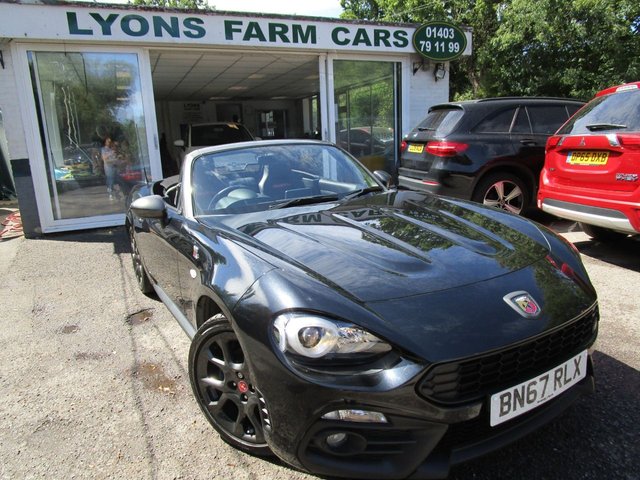 2017 67 Abarth 124 1.4 SPIDER SCORPIONE MULTIAIR 2d 170 BHP *SAT NAV*