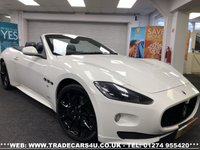 USED 2013 K MASERATI GRANCABRIO 4.7 GRANCABRIO SPORT 2d 444 BHP FREE UK DELIVERY*VIDEO AVAILABLE* FINANCE ARRANGED* PART EX*HPI CLEAR